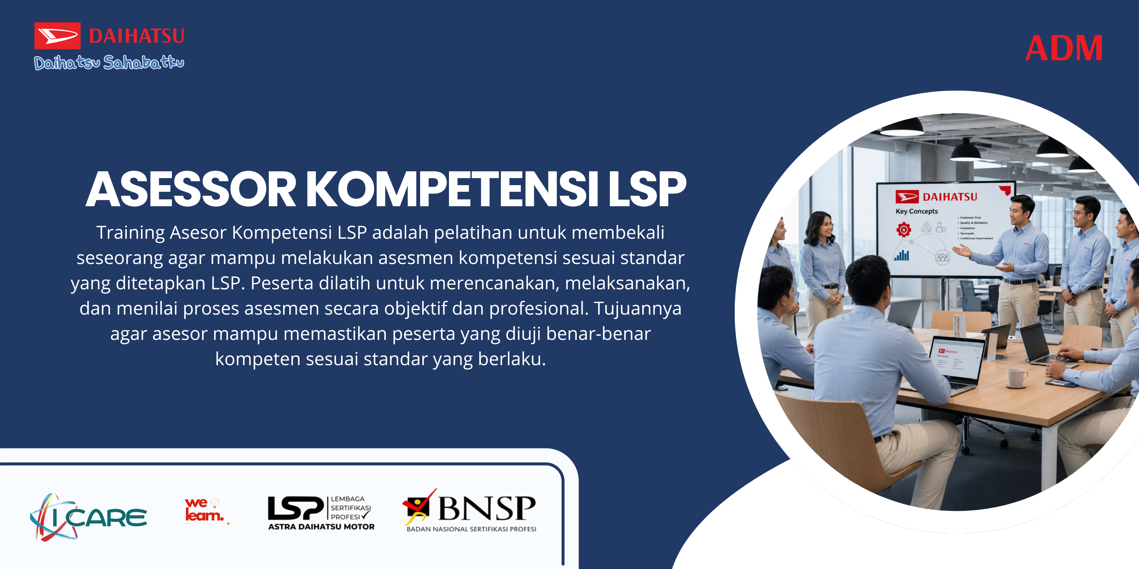 Training for New Assessor 07-08 September 2026