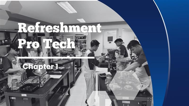 Refreshment Training Pro Technician Chapter 1